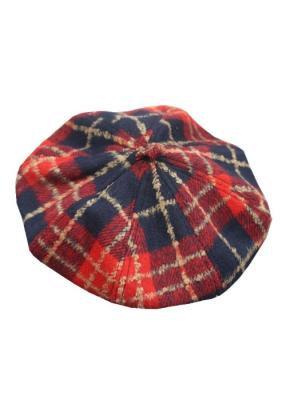 China Women Wear Summer Newsboy Cap Colorful Scottish Style Various Occasions for sale