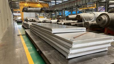 China 0.2mm - 5mm Alloy Aluminum Sheet Plate Silver 6061 5086 5052 For Building Material for sale