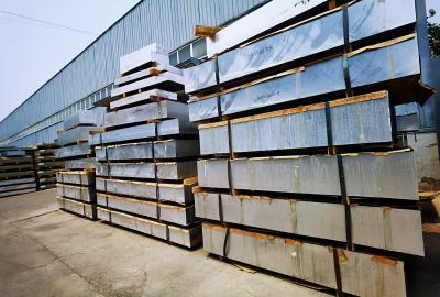 China Placa de la aleación de aluminio 6063 H112 para el marco militar del tejado del proyecto en venta