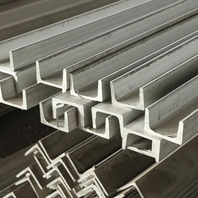 Chine Profilé en u d'acier inoxydable de profil d'acier de construction de solides solubles 410 430 C pour la construction à vendre