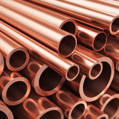 China C1100 C12200 Copper Steel Tube 1/4'' 3/8'' 1/2'' 3/4'' For Air Conditioner Mill Polished for sale