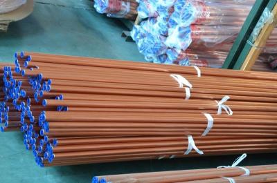 China Aire acondicionado rojo del oxígeno del agua de los tubos de cobre 35m m 42m m del T1 de C11000 C12000 en venta