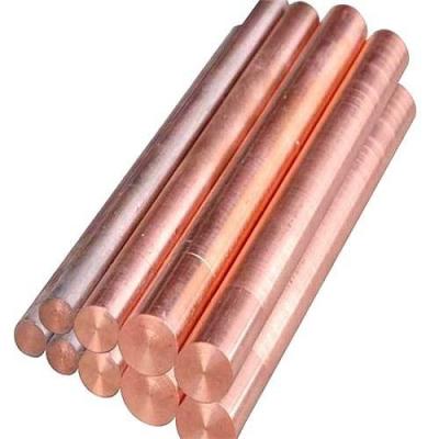 China 8mm C1100 Anodizing Copper Round Steel Rod Bar For Elevator Decoraction for sale