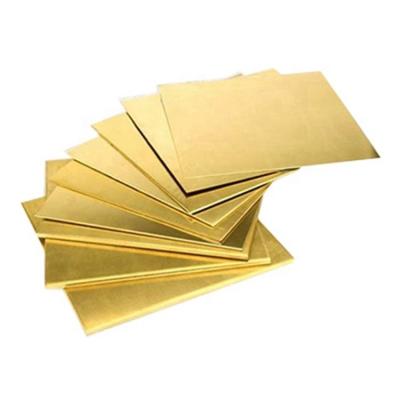 China Pure Brass Copper Plate Sheet  Coil Gold Color For Decoration for sale