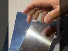 24X24 316 0.5mm Rectangular Steel Plate Sheet mill edge
