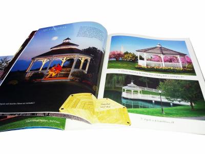 China Construction Full color catalog printing For Garden Facility Instruction Book for sale