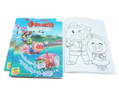 China A4 Size Coloring Books For Kids Clothing Business Developement , Toddler Coloring Book for sale