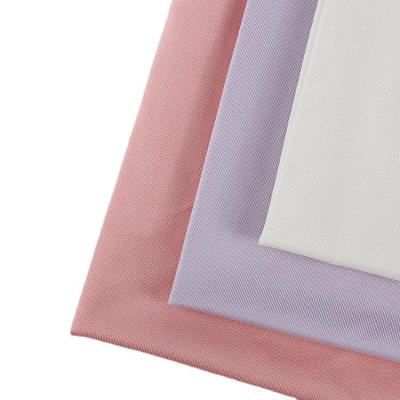 中国 100D Knitted Jacquard Stretch Polyester Fabric Spandex Jersey Lining Composite Fabric For T Shirt 販売のため