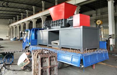 China Large Feeding Scrap Crushing Machine , Industrial Cardboard Shredding Machines  for sale