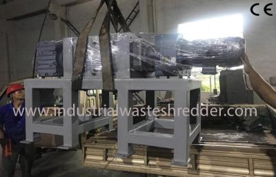 China Durable Double Shaft E Waste Shredder High Strength For Coarse Shredding for sale