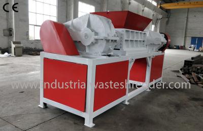 China Sharp Plastic Film Shredder 2 Motors Drive Low Speed Operation For Jumbo Bags for sale