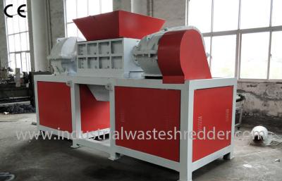 China Esfuerzo de torsión de la máquina de la trituradora de la botella del color rojo alto con el sistema de protección electrónico en venta