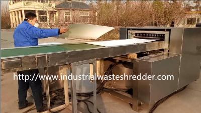 China Scrap Wood Pulp Cardboard Crushing Machine , Filter Paper Cardboard Box Crusher for sale