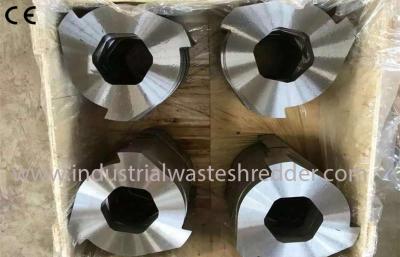 China Iron Sheet Shredder Spare Parts Assemble Blades / Knifes High Precision No Rust for sale