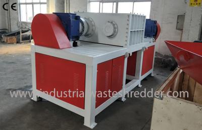 China Mixed E Scrap Four Shaft Shredder Custom Color Steel Blade With Good Toughness for sale