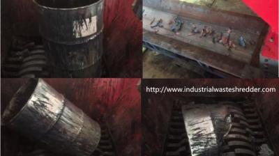 China Cuchilla de acero de la máquina de la trituradora del cubo/del tambor con resistencia de abrasión fuerte en venta