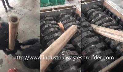 中国 固形廃棄物の商業ボール紙のシュレッダー、産業シュレッダー機械 販売のため
