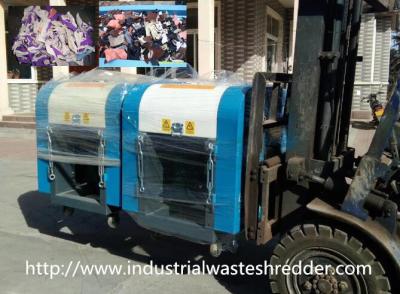 China Deseche la máquina de la trituradora de residuos industrial de la tela capacidad de 450 - 750 kilogramos/H en venta