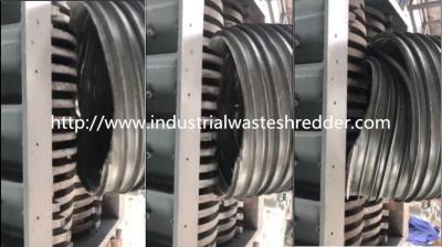 China High Strength Steel Drum Shredder , Scrap HDPE Plastic Drum Shredder for sale