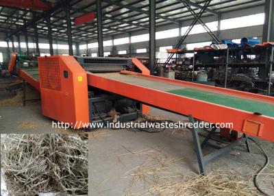 China Durable Rag Cutting Machine With Dust Removal 2400F , Industrial Waste Shredder for sale