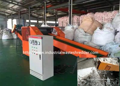 China Jumbo Bags Cutting Machine PP Bag Tons Bag Airbag Big Bag Woven Bag Shredder Crusher for sale