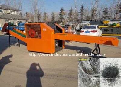 China PET Plastic Film Cutting Machine Fiber PET Film Shredder Discharge Non - Sticky for sale
