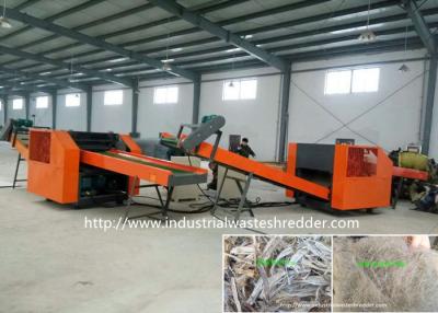 China Flax Rag Cutting Machine Flax Fiber Yarn Sack Raw Recycling Shredder With Opener for sale