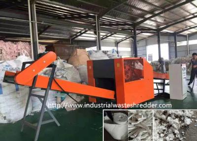 China Ceramics Fiber Rag Cutting Machine Coconut Fiber Palm Fiber Shredder Rotating Blades for sale