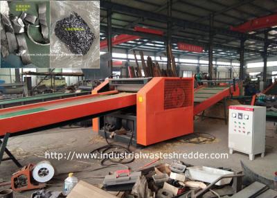 China Graphite Paper Cutting Machine Graphite Sealing Material Shredder Safety Motor for sale