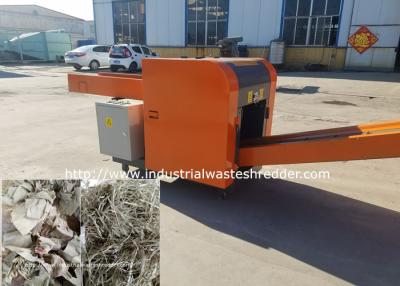 China Woven Bags Rag Cutting Machine PP Bags Tons Jumbo Bags Shredder Large Capacity for sale