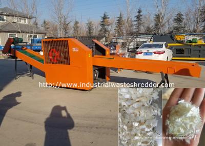 China Waterproof Fiberglass Mesh Cloth Cutting Machine Fiberglass Drapery Shredder for sale