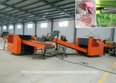 China Automotive Industrial Shredder Machine Interior Cushions Seat Cover Foot Pad Waste Recycling for sale