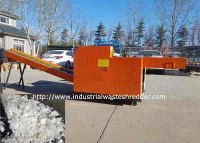 China Cotton Mattress Quilt Shredder Machine Rotary Blades Power Saving High Efficiency for sale