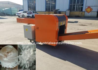 China Polyester Material Shredder Polyester Cloth Yarns Fiber Recycling Cutting Machine for sale
