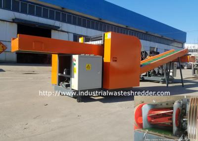 China Fishing Wire Nets Airbag Cloth Industrial Waste Shredder Cutter With Sharpening for sale