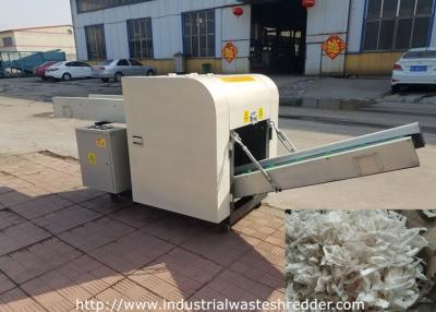 China Rotary Blades Rag Shredder Defective Sanitary Napkin Diapers Recycling Cutting Machine for sale