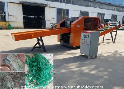 China Cortador de nylon de la trituradora de residuos PA6/PA66 de las redes de alambre de la pesca con los sacapuntas en venta
