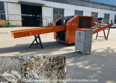 China Polypropylene Polyethylene Plastic Shredder Machine PP Bags Woven Bags Cutter Crusher for sale