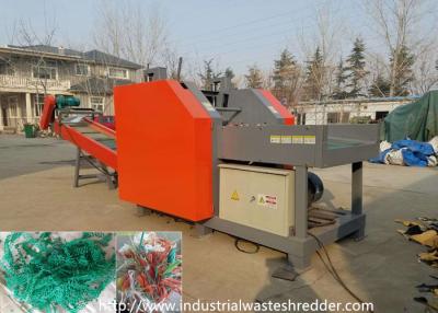 China Corte grueso de nylon de la rafia de la cuerda de la dureza de la trituradora de residuos industrial de las redes de pesca en venta