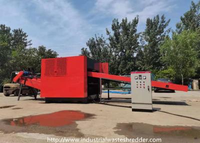 China High Density Twisted Rotary Blade 2mm Foam Crushing Machine for sale