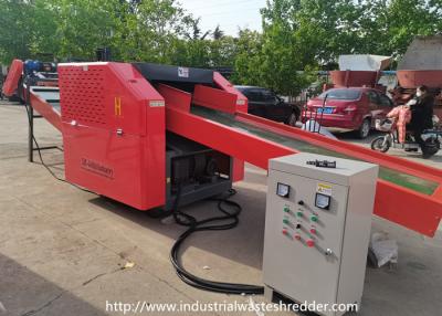 China Automotive Polyurethane Industrial Waste Shredder With Twisted Rotary Blades for sale
