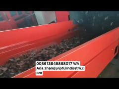 1200F plastic tapes shredder,18.5KW cutting motor,input conveyor and output conveyor 3000*520mm