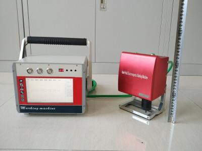 China Electric portable marking machine for VIN code ,  Color touch screen for sale