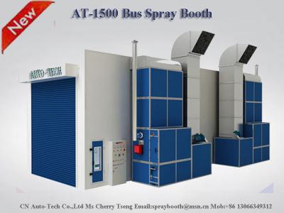 China AT-1500L 15m Bus Spray Booth,Semi Downdraft Spray Booth,china paint booth manufacturer for sale