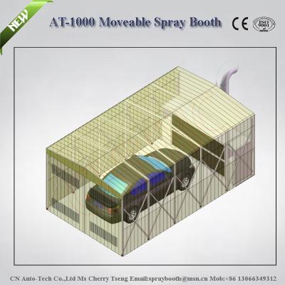 China hot sale car workshop tools and equipments used car paint booth portable spray booth for sale