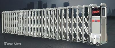 China Trackless Remote Control Automatic Folding Gate For Government Entrance for sale