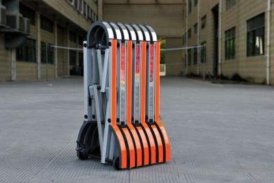 China Retractable Portable Crowd Control Gates For Barricade Road Block for sale