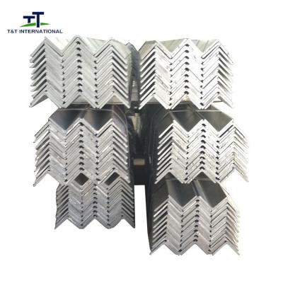 China Building Galvanized Steel Angle Plain Ends Small Tolerance Customized Size for sale