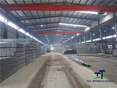 China Varnish Coating Galvanized Rectangular Tubing With Grooves On Surface for sale
