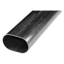 China Carports Ss Oval Pipe , Oval Stainless Steel Tubing Customized Finishing Treatment for sale